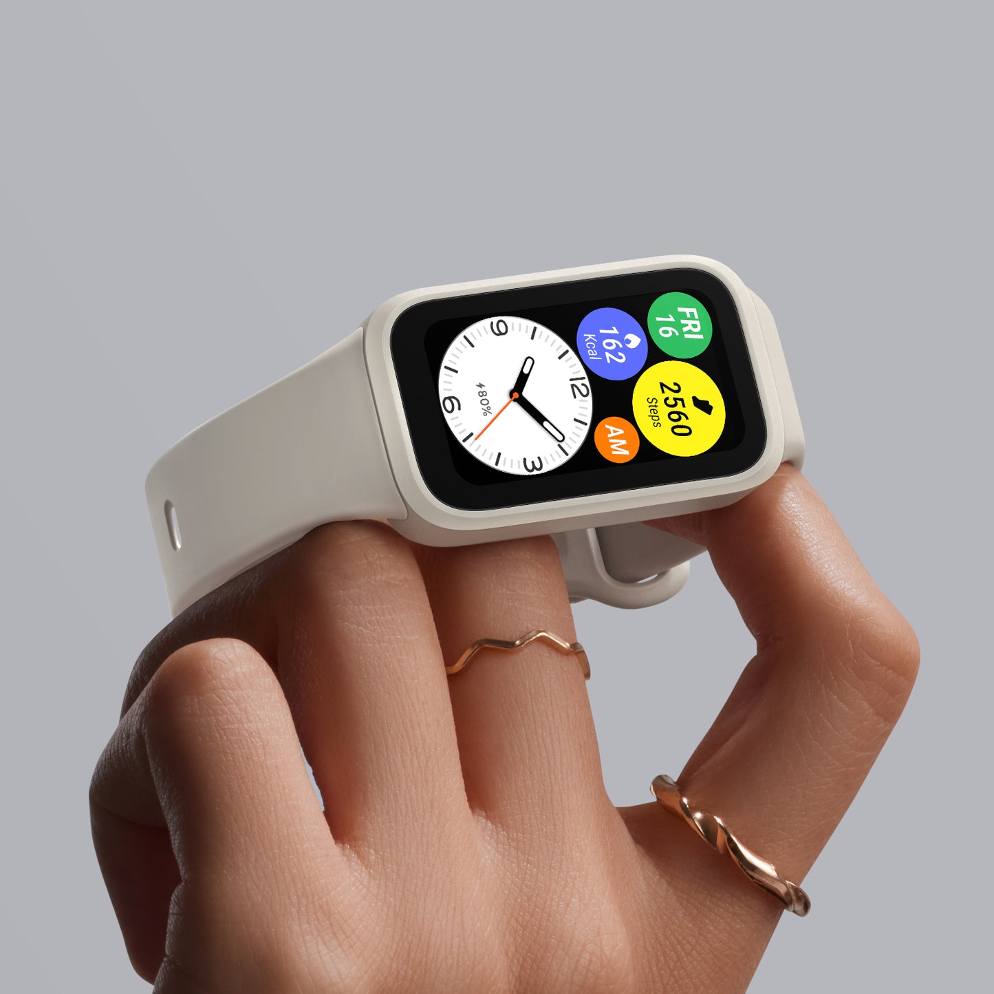 Xiaomi Smart Band 9 Active – Beige White