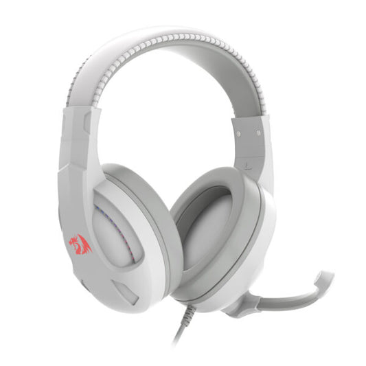 Redragon H211 CRONUS Surround Sound RGB Wired Gaming Headset – White