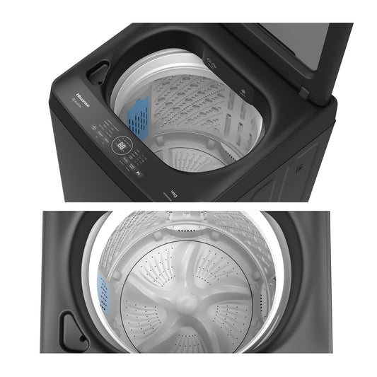 Hisense 14Kg Premium Black Top Loader