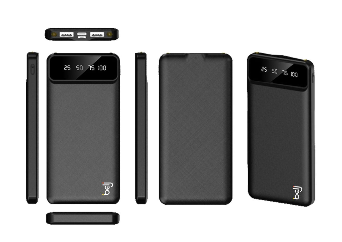 Belj 10000mAh Powerbank With LED Torch