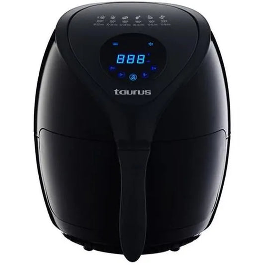 Taurus 3.6L Digital Black Air Fryer With Timer