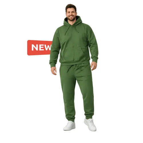 300g Three Layer Two Piece Tracksuit Hoodie