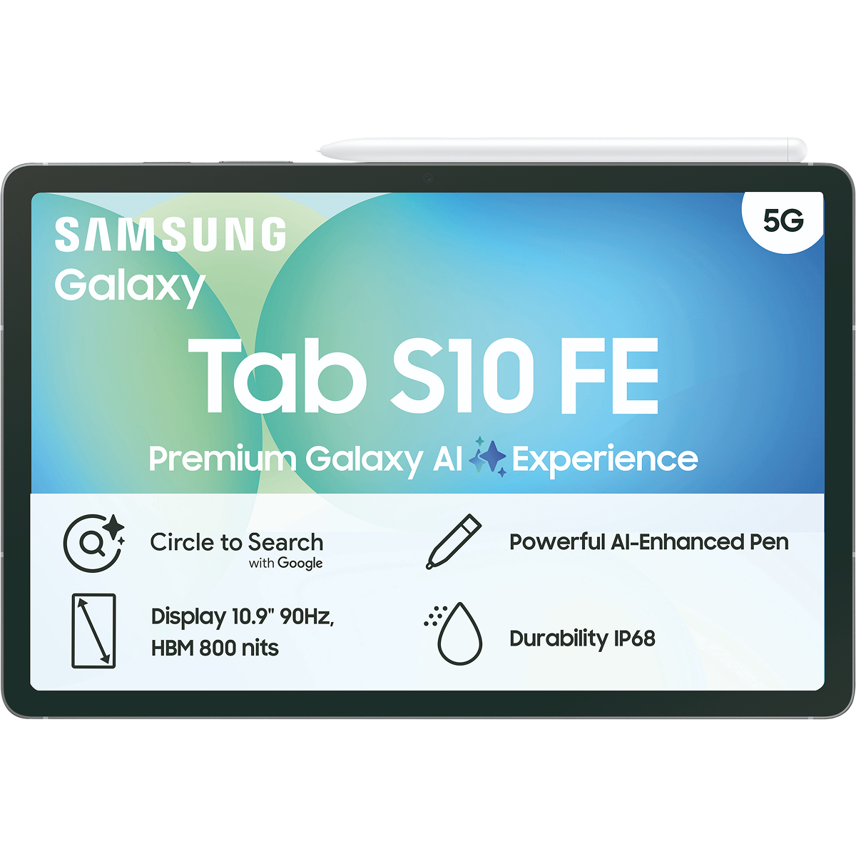Samsung Galaxy Tab S10 FE Plus 5G Tablet