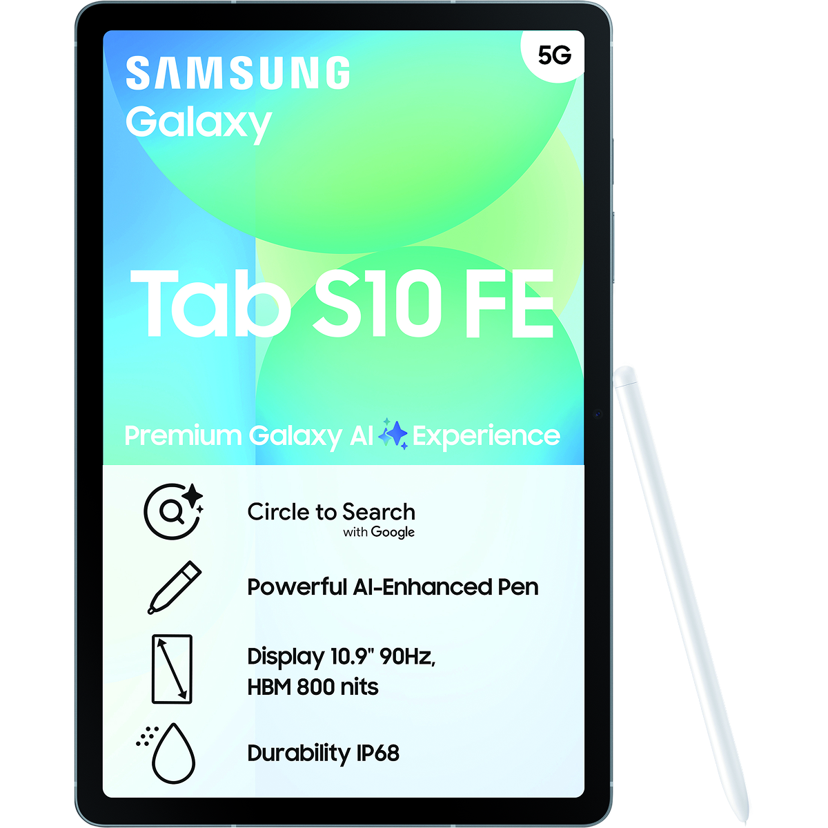 Samsung Galaxy Tab S10 FE Plus 5G Tablet