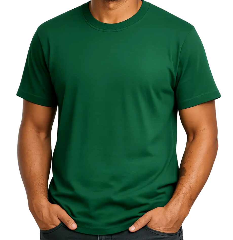 190 GSM DH Black Label Combed Cotton Short Sleeve T-Shirts