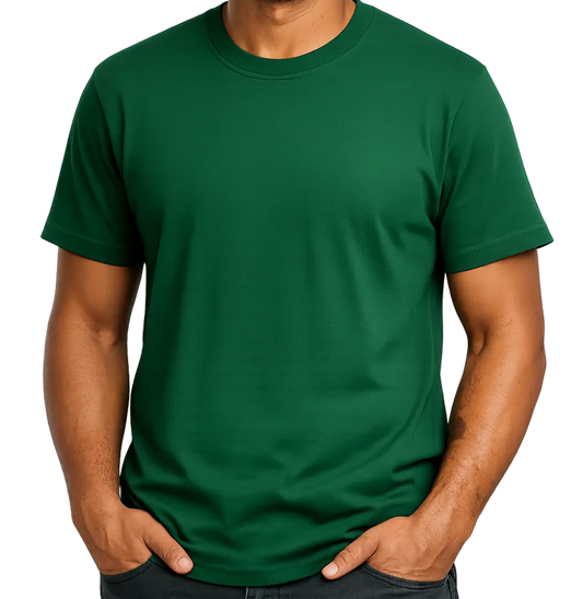 190 GSM DH Black Label Combed Cotton Short Sleeve T-Shirts