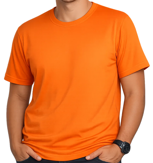 130 GSM Honeycomb Polyester Short Sleeve T-Shirts