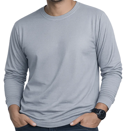 130 GSM Honeycomb Polyester Long Sleeve T-Shirts