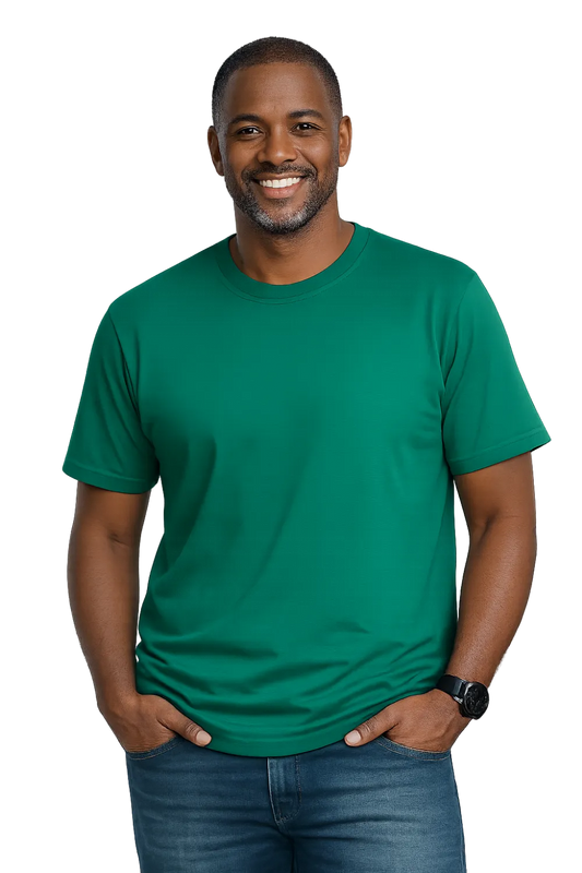180 GSM Combed Cotton Short Sleeve T-Shirts