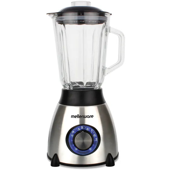 Mellerware 1.5L 550W Stainless Steel With Coffee Mill Jug Blender