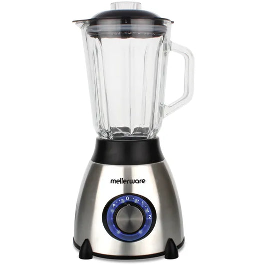 Mellerware 1.5L 550W Stainless Steel With Coffee Mill Jug Blender