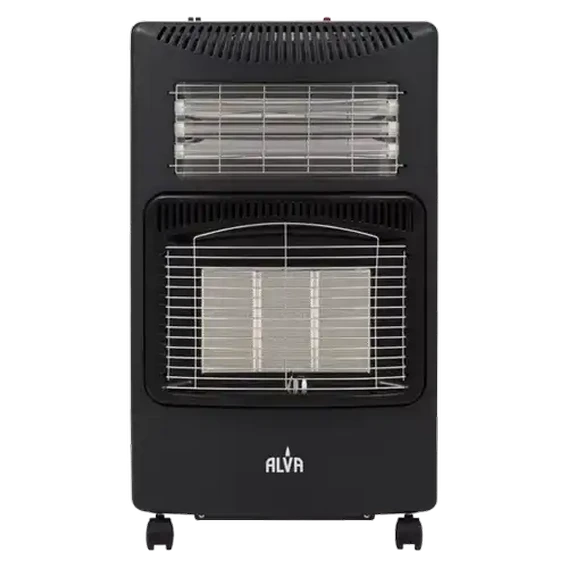 Alva 3 Panel Dual Infrared Radiant Gas And Electric Indoor Heater