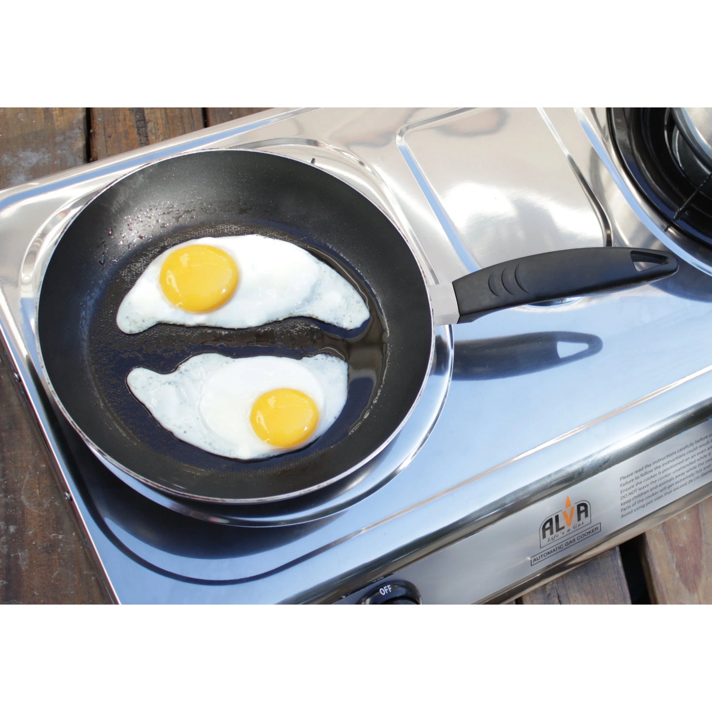 Alva Stainless Steel 2 Plate Gas Stove