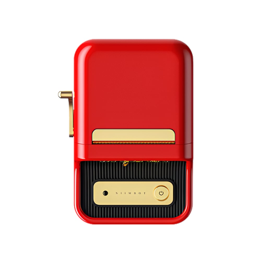Niimbot B21 Portable Thermal Label Printer – Red