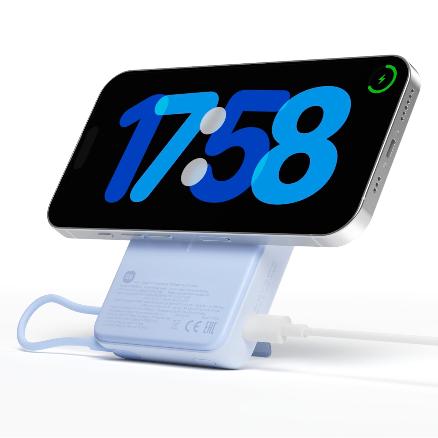 Xiaomi Magnetic Power Bank 10000 with Built-in Stand