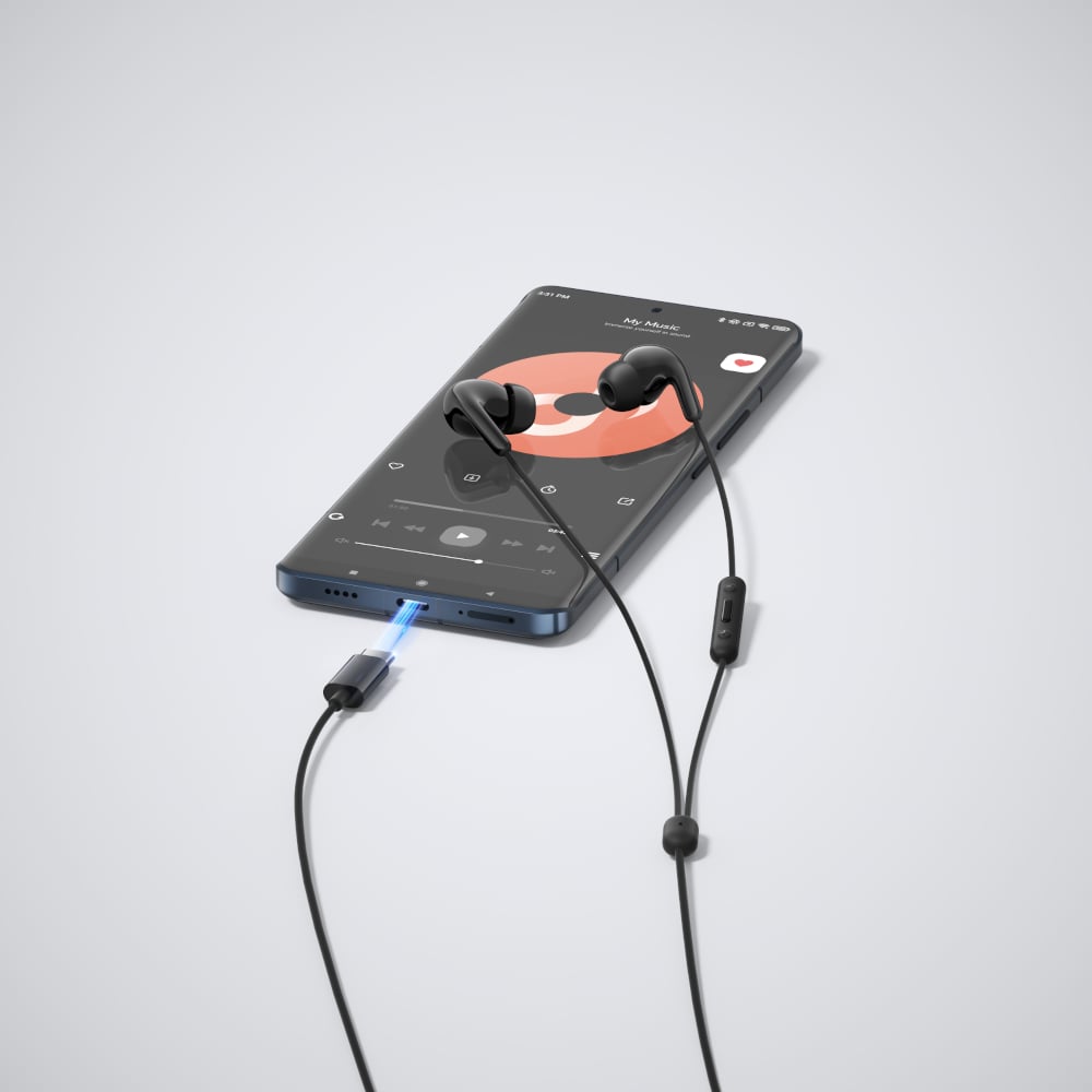 Xiaomi In-Ear Headphones Type C – Black
