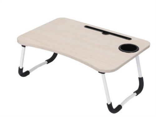 UniQue Black Oak Multifunctional Foldable Laptop Desk