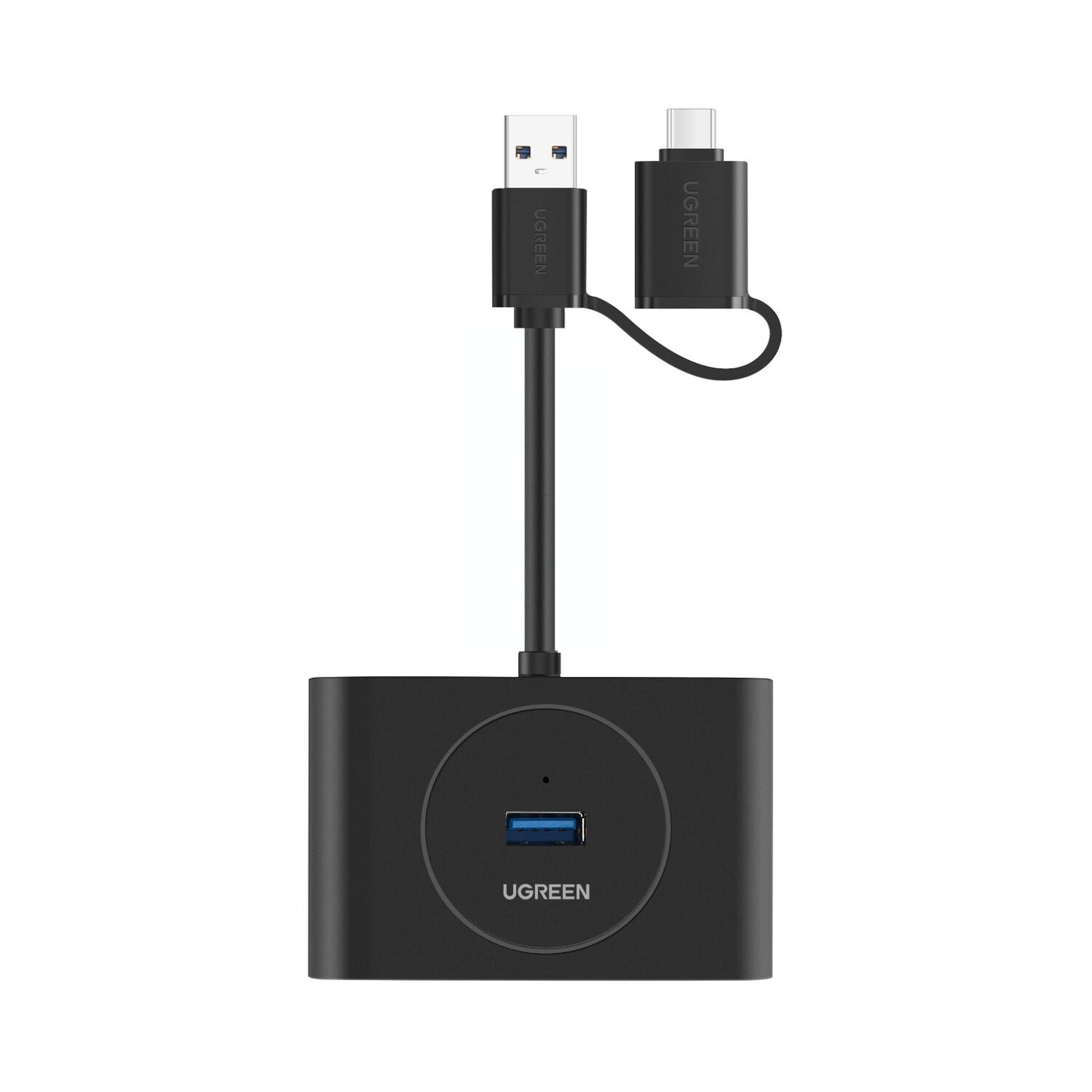 UGREEN 4-Port USB 3.0 Hub with Micro USB | 5Gbps Data Transfer – 1m