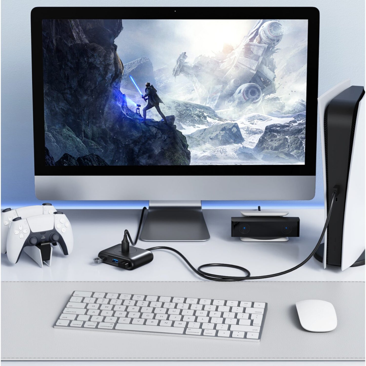 UGREEN 4-Port USB 3.0 Hub with Micro USB | 5Gbps Data Transfer – 1m