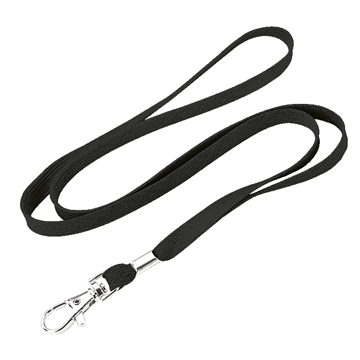Woven Lanyard with Metal Clip