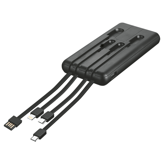 IND 10 000mAh Power Bank with charging cables