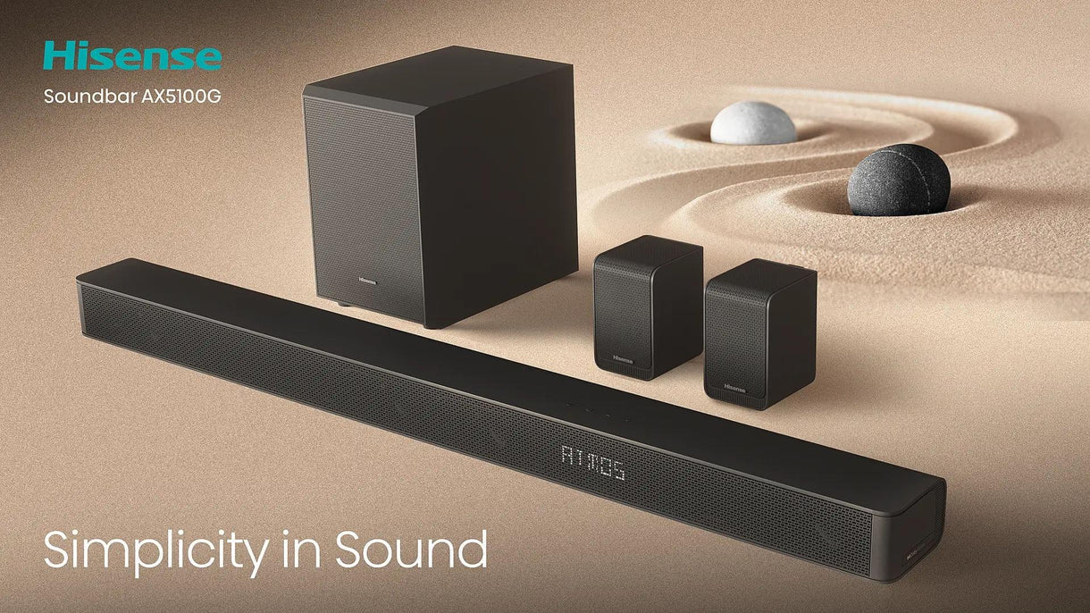 Hisense 5.1.4 Channel Dolby Atmos Soundbar