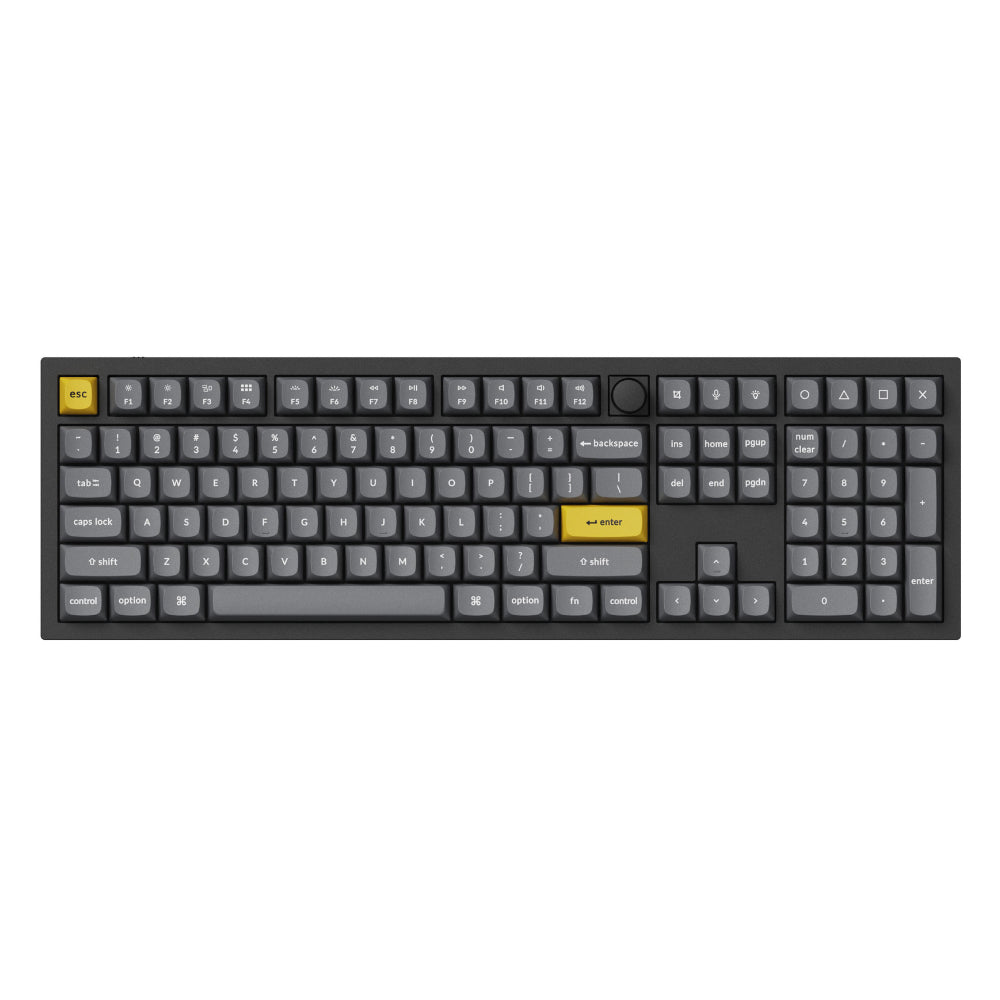 Keychron Double Shot PBT OSA Full Keycap Set – Dark Grey