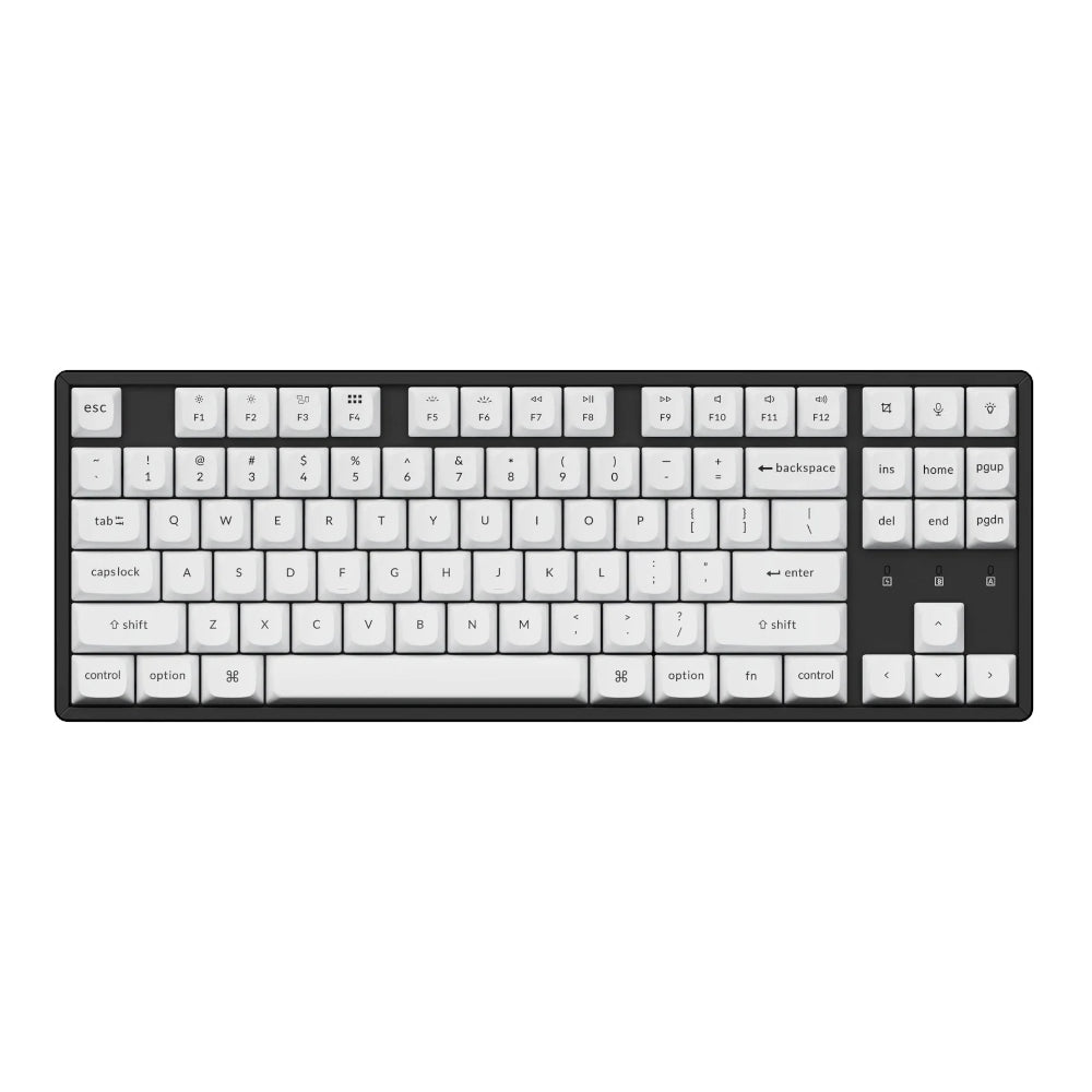 Keychron Double Shot PBT OSA Full Keycap Set – Black/White R456.00