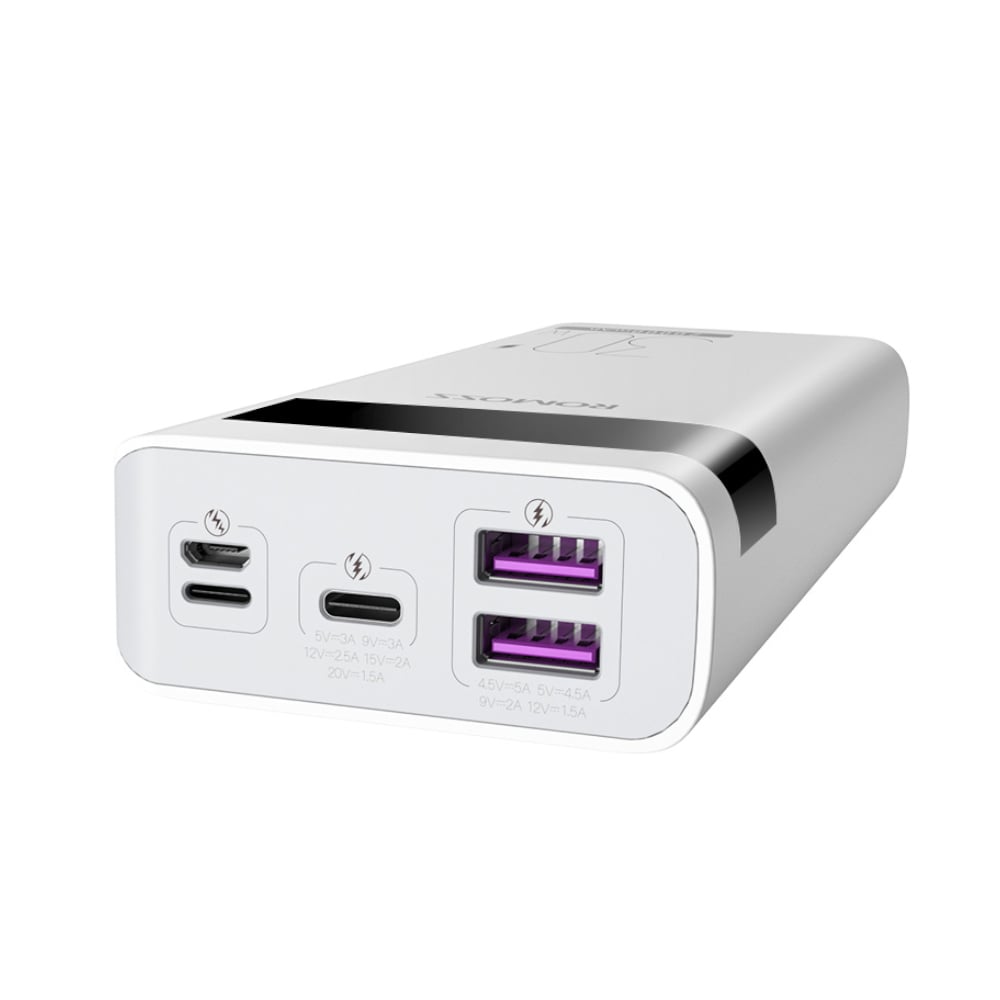 Romoss Sense 6PS Pro 20000mAh 30W Fast Charge Power Bank – White