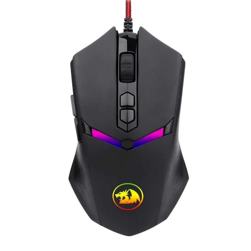 REDRAGON NEMEANLION 2 7200DPI Gaming Mouse – Black