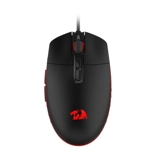 Redragon M719 INVADER RGB 10000 DPI Wired Optical Gaming Mouse – Black