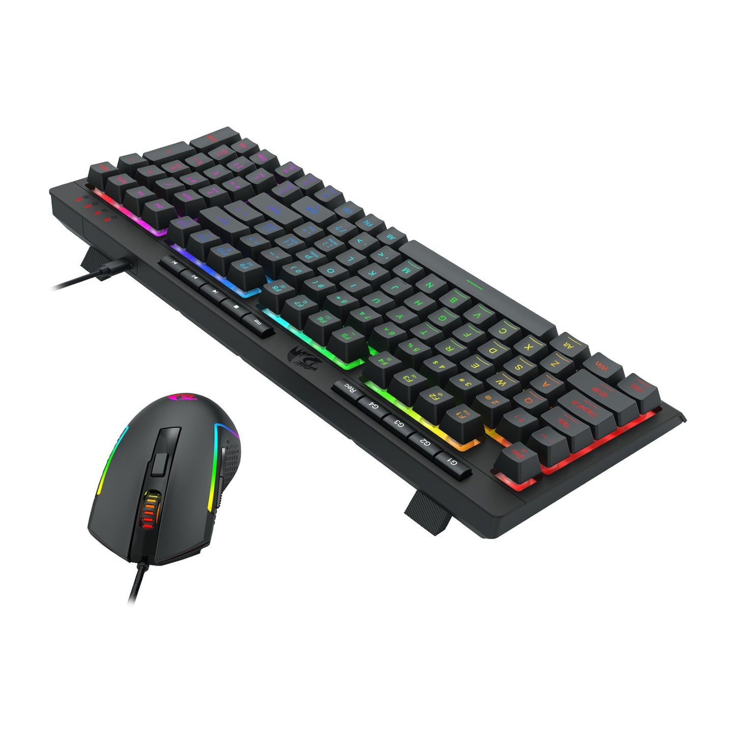Redragon 4-in-1 Keyboard | Mouse | Mousepad | Headset Gaming Combo