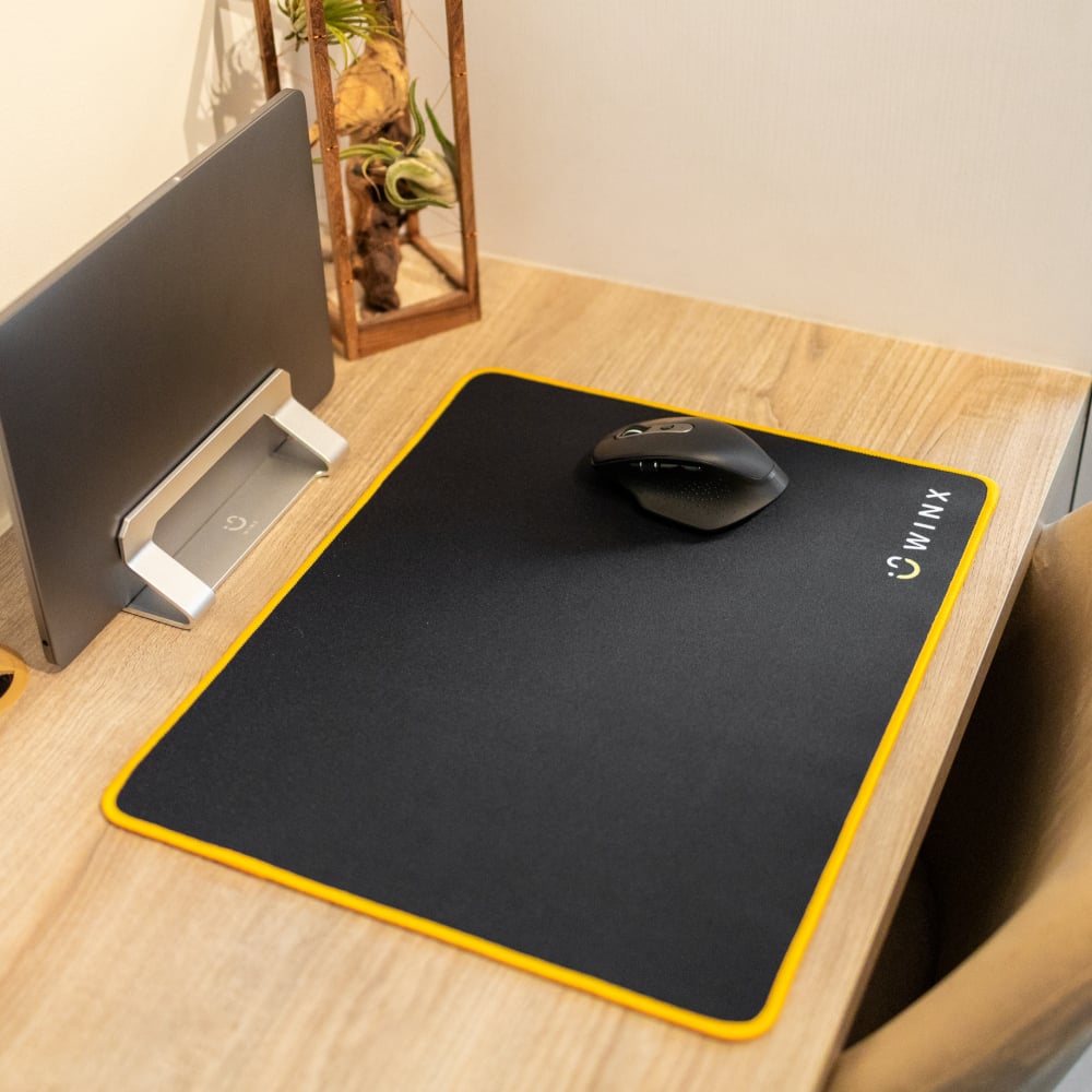 WINX GLIDE Black Medium Mouse Pad