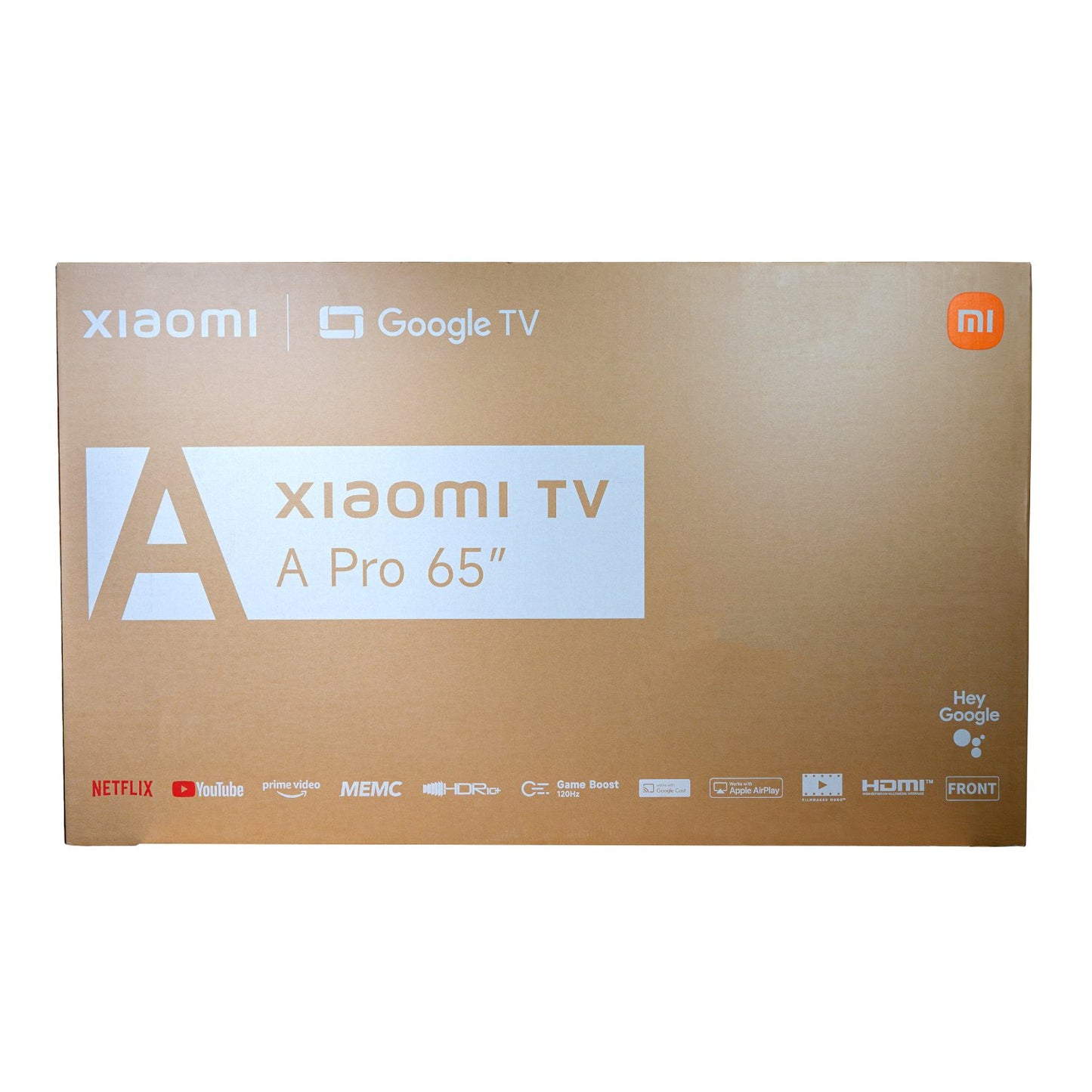 Xiaomi A Pro 65″ QLED 4K Smart TV (HDR10, Google TV, Dolby Audio, 60Hz)