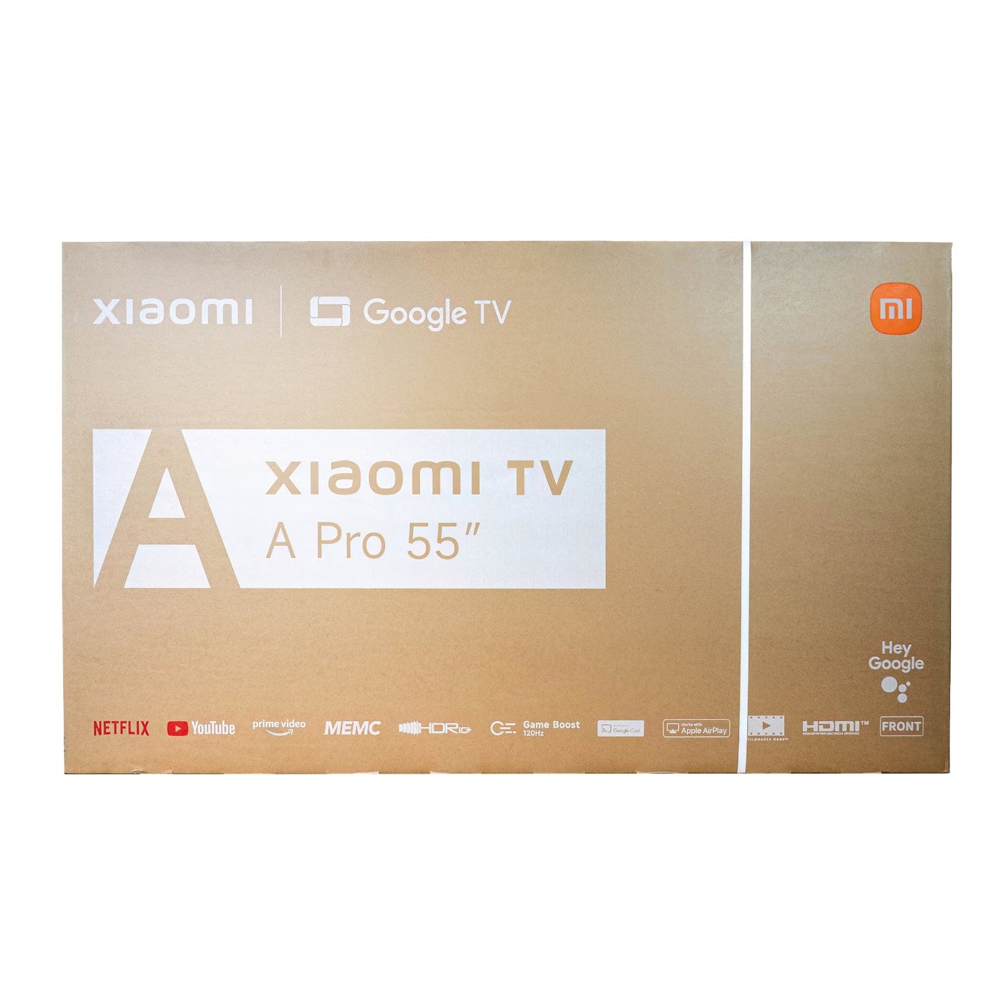Xiaomi A Pro 55″ QLED 4K Smart TV (HDR10, Google TV, Dolby Audio, 60Hz)