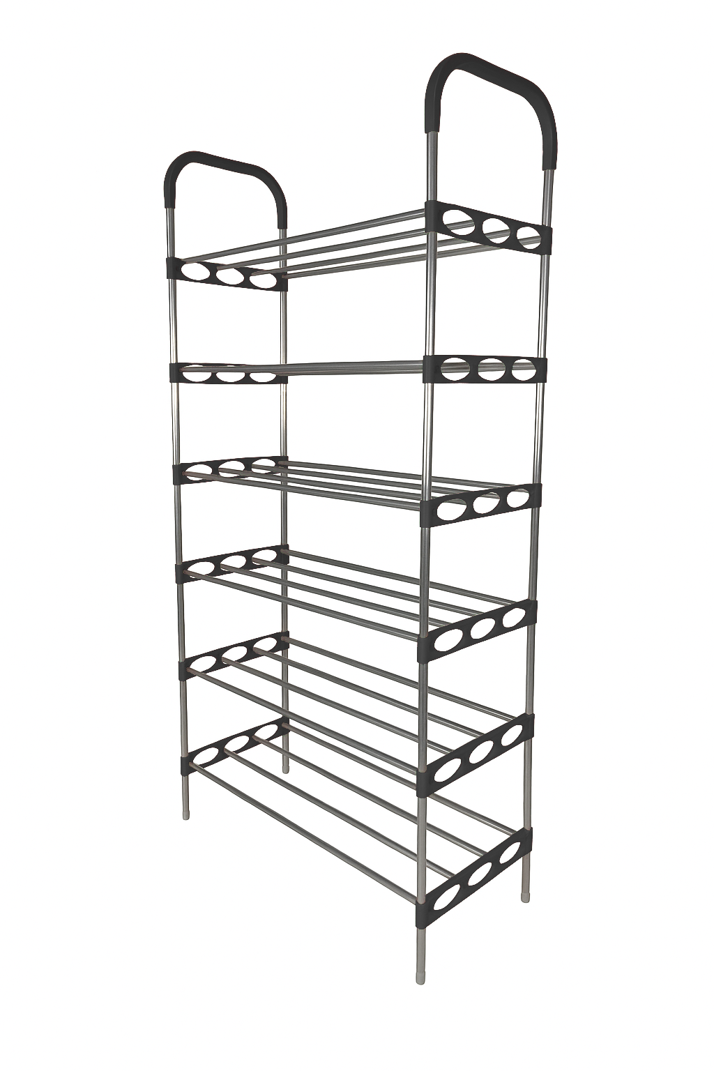 Nordic Wind 6 Tier 18 Shoe Steel Rack