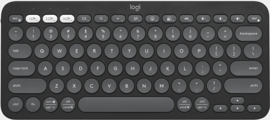 Logitech Pebble Keys 2 K380s Bluetooth Keyboard