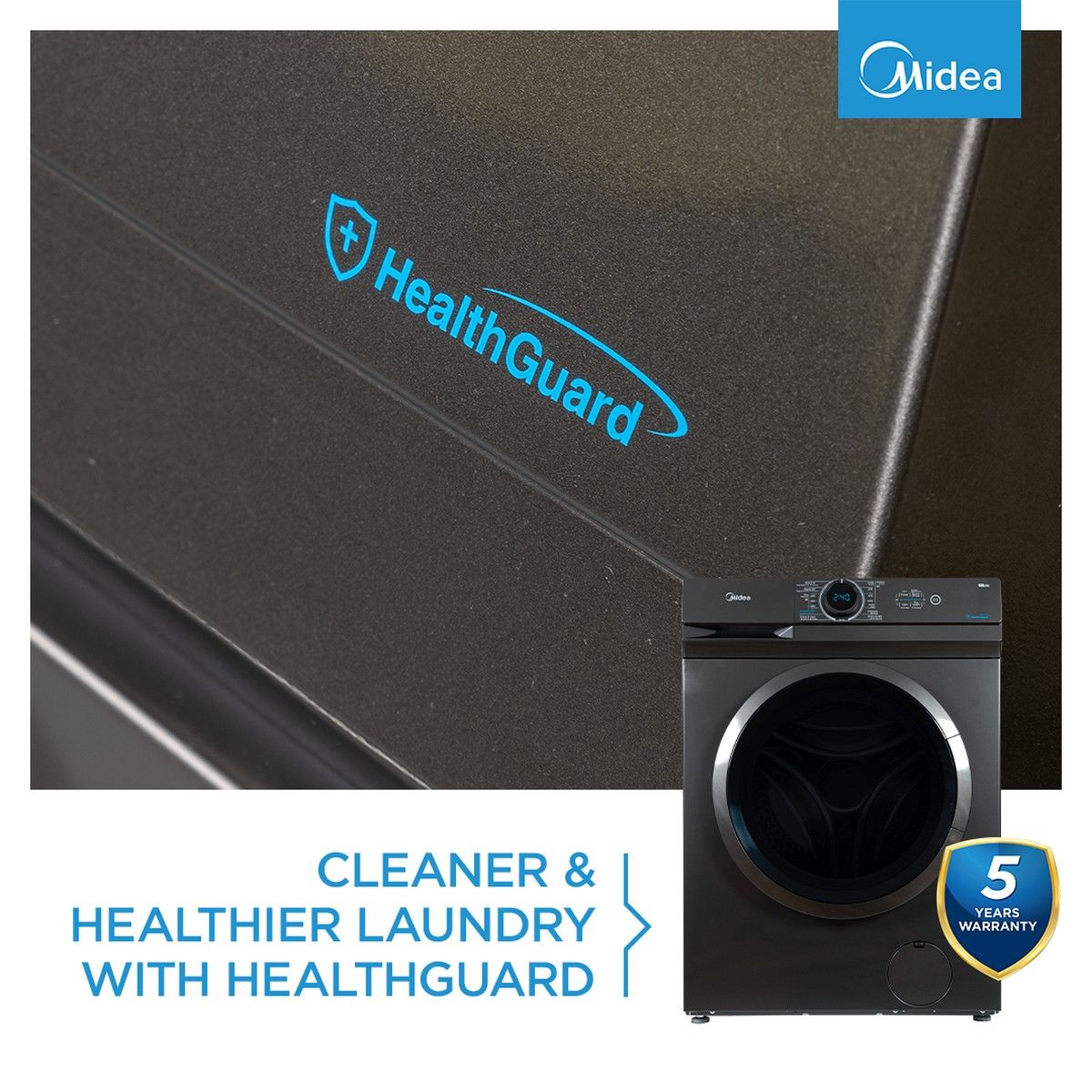 Midea 6kg Front Loader Washing Machine