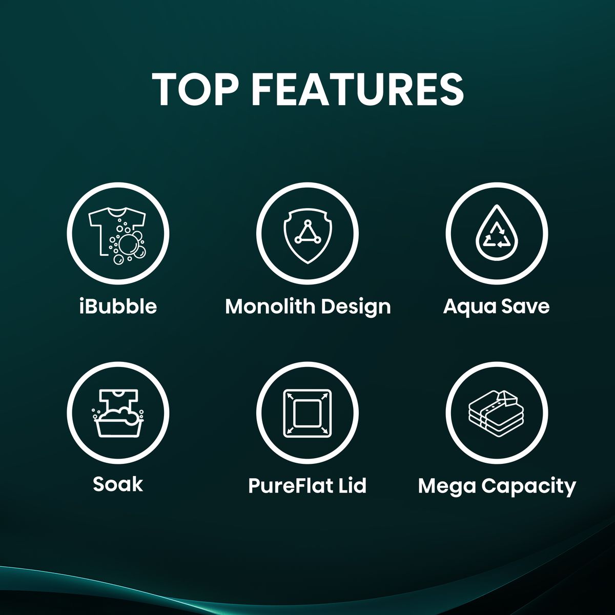 Hisense 14Kg Premium Black Top Loader