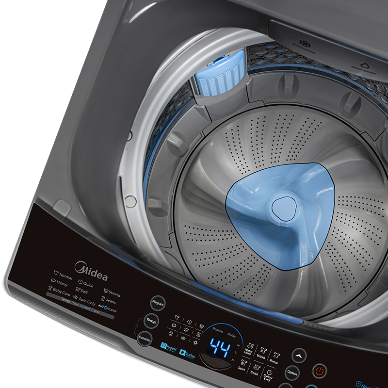 Midea 14kg Top Load Washing Machine Titanium